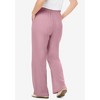 Woman Within Plus Size Tall 7-Day Knit Wide-Leg Pant - 3 of 4