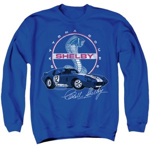 Carroll Shelby Daytona Coupe Circle Logo Adult Crewneck Sweatshirt - 1 of 4
