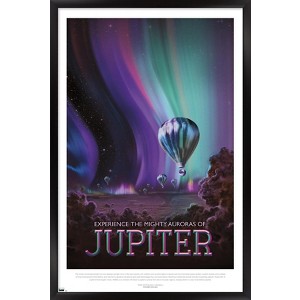 Trends International NASA - Jupiter Travel Poster Framed Wall Poster Prints - 1 of 4