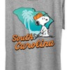 Women's - Peanuts - South Carolina Snoopy Short Sleeve Graphic T-Shirt - 2 of 4