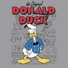 Boy's Disney Donald Duck Original Art Pull Over Hoodie - 2 of 4