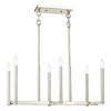 Livex Lighting Alpine 6 - Light Chandelier in  Polished Nickel - 2 of 4
