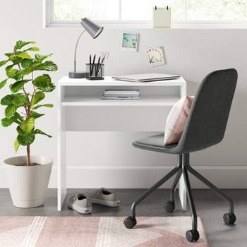 Hairpin Writing Desk with Storage Brown - Threshold™