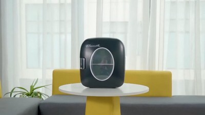 Silver Compact 12-Can Portable Mini Fridge for RV