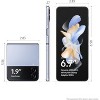 SAMSUNG Galaxy Z Flip 4, Unlocked Android Smartphone, 128GB, Flex Mode, Hands Free Camera, Compact, Foldable Design, Informative Cover Screen, Blue - 2 of 4