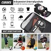 Soccer Backpack,Soccer Bag with Ball Holder, Includes Separate Cleat Shoe and Ball Compartment Sport Equipment Bags - 3 of 4