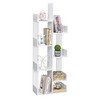 VECELO Tree Bookshelf, Geometric 8 Shelf Tree Bookcase Wood Bookshelves Display, Tree-Shaped Shelf Racks Organizer for Living Room Home Office - 2 of 4