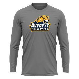 Averett University Adult Sport Long Sleeve Shirt Primary Logo, Athletic Heather - 1 of 4