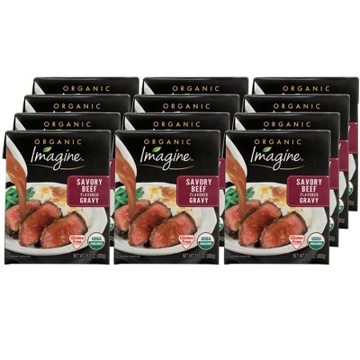 Imagine Organic Savory Beef Flavored Gravy - Case of 12/13.5 oz
