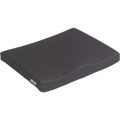 Master Memory-Foam Seat Cushion, 17H x 17 1/2W x 2 3/4D, Black