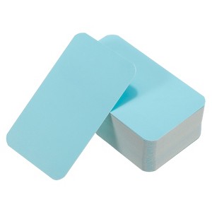 Unique Bargains Mini Blank Paper DIY Gift Craft Business Cards 300 Pcs - 1 of 4