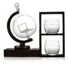 JoyJolt Executive Computer 3-Piece Whiskey Decanter & Glass Set - 2 Double Old Fashion Glasses & 1 Decanter - 3 of 4