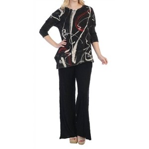 Women's Matilda Mineral Washed Dolman Sleeve Cotton Top - Jess & Jane - 1 of 2