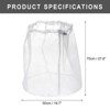 Unique Bargains Mesh Travel Durable Laundry Bags with Zipper for Delicate Clothing 2 Pcs - 2 of 4