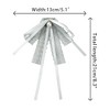 INSPIRE CHIC Women's Lace Pre-Tied Corsage Ribbon Bow Tie Brooches - 2 of 4