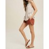 Women's Satin Sleeveless Top - WISHLIST - 3 of 4