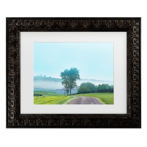 Trademark Fine Art - James McLoughlin Farmscape Photo VII Matted Framed Art - 1 of 4