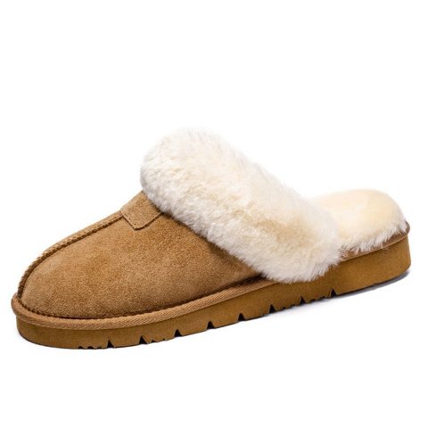 Женские сабо Spring Women's Shearling and Suede Clog Slippers CY2470, 6