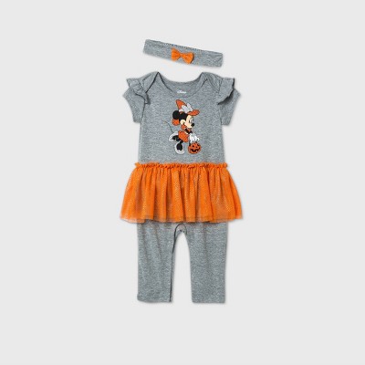 minnie mouse romper baby girl