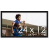PosterPalooza | Panoramic Modernist Black Picture Frame - UV Acrylic, Foam Board Backing, Hanging Hardware - 2 of 4