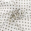 INSPIRE CHIC Women Polka Dots Cotton Linen Retro Solid Color Plain Square Neck Scarves 1Pc - 4 of 4