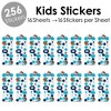 Big Dot Of Happiness Goaaal - Soccer - Birthday Party Favor Kids Stickers -  16 Sheets - 256 Stickers : Target