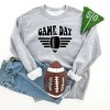 Simply Sage Market Women's Graphic Sweatshirt Football Game Day Stripes - 2 of 2