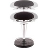 Kore Design Office PLUS Sit-Stand Adjustable Chair 21.5-32in, Fabric Black - 2 of 3