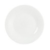 Gibson Ultra White Shadow 6 Piece 7 Inch Opal Glass Dessert Plate Set in White - 2 of 4