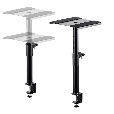 Monoprice Clamp-mounted Desktop Studio Monitor Stands (pair) Heavy Duty  Steel, Adjustable Height, Support Up To 22 Lbs, Includes Antislip Pads -  Stage : Target