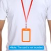 Unique Bargains Polyester Wear-resistant Lightweight ID Card Neck Lanyards with Hooks 20 Pcs - 4 of 4
