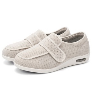 Women's Easy On/Off Velcro Walking Shoes Extra Wide Widths Diabetic Shoes - 1 of 4