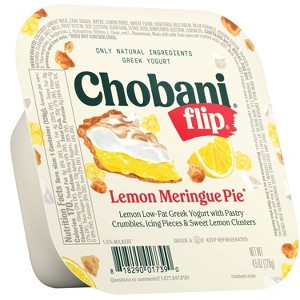 Chobani Flip Low-Fat Lemon Meringue Pie Greek Yogurt - 4.5oz - 1 of 4