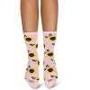 Memoi Majestic Sunflower Bamboo Blend Crew Socks - 3 of 4