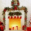 Prelit Christmas Garland, Berries and Pine Cones - 6FT Lighted Garland for Mantle & Outdoor Decoration - 2 of 4