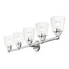 Livex Lighting Catania 5 - Light Vanity in  Polished Chrome - 4 of 4