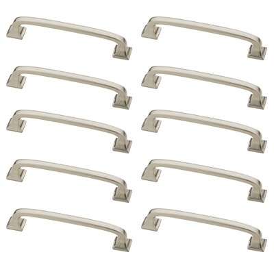 Franklin Brass 10pk 4" Lombard Pull Nickel