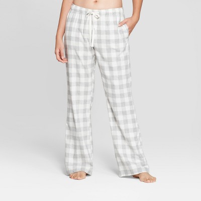 flannel pajama joggers womens