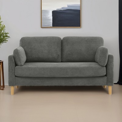 Modern Minimalist 2-Seater Sofa - Leovsnove