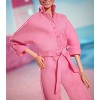 Barbie The Movie Collectible Doll Margot Robbie As Barbie In Pink Power  Jumpsuit (target Exclusive) : Target