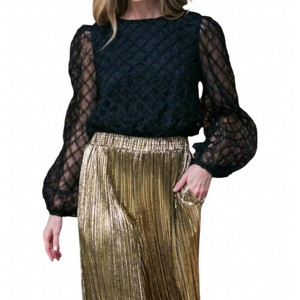 Women's Textured Top - FLYING TOMATO - 1 of 4