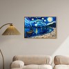 Art Remedy Whimsical Night Sail Impressionism Wall Art Framed - 2 of 4