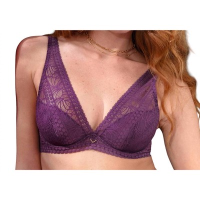 Women's Atelier Seduction Triangle Demi Cup Padded Bra - Antigel Boudoir de Filles