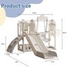 Kids Slide for Toddlers Age 1-4, Baby Slide Playground, Sturdy and Easy Assembly, Multiple Color Schemes - 2 of 4