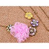 Anna-Kaci Women's Vintage-Inspired Necklace with Beaded and Intricate Filigree Pendant Adjustable Length - Black - 3 of 4