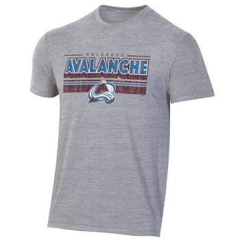 NHL Colorado Avalanche Men's Short Sleeve Tri-Blend T-Shirt