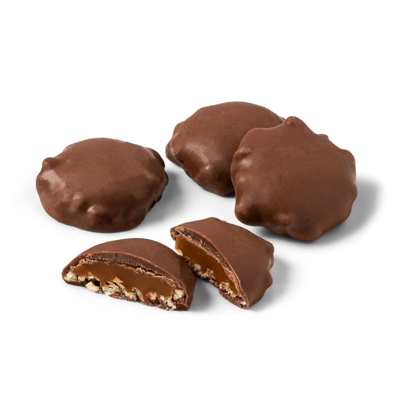 Milk Chocolate Pecan Caramel Crunchy Clusters Candy - 6.5oz - Favorite Day&#8482;, 3 of 5