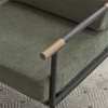 Leisure Lounge Chair Arm Chair with Metal Frame, Upholstered Side Chair - 4 of 4