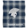 Missouri Baptist University Campus Plaid Spirit Silky Touch Super Soft Throw Blanket 50x60 - 2 of 4