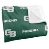 University Of Wisconsin Green Bay Logo Pattern Silky 50x60 Blanket, 1 Sided - 3 of 4
